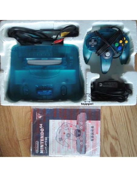 Nintendo 64 Clear Blue