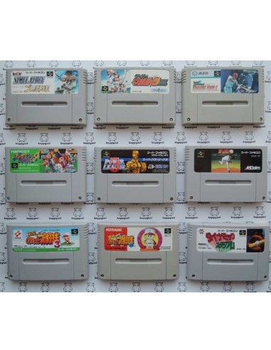 Lot pas cher jeux Super Famicom