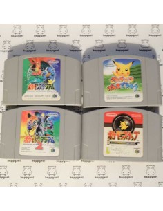 Set of 4 games (loose) Nintendo 64 Pokemon