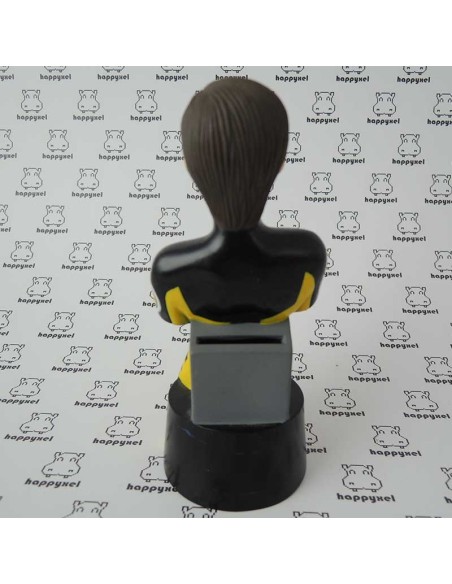 Rage Race piggy bank figure