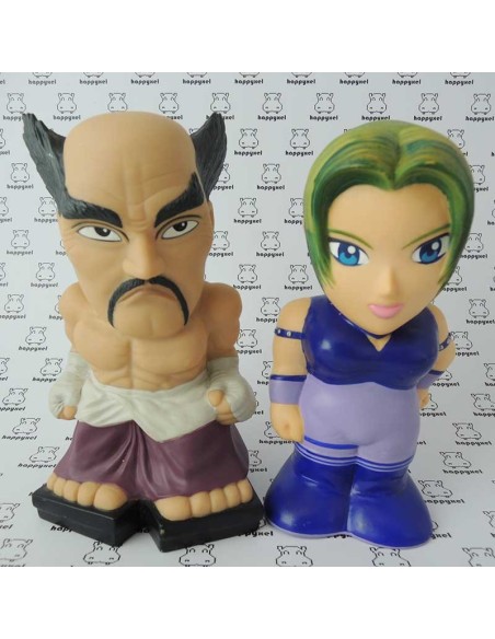 Tekken Piggy Bank set 3 figures