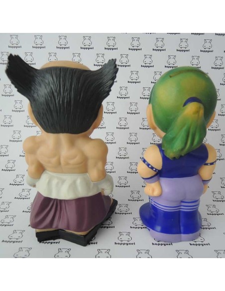 Tekken tirelire set 3 figures