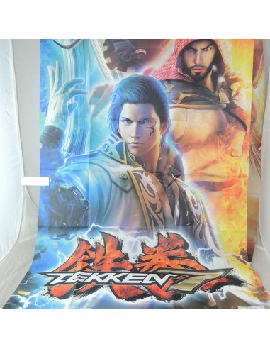 Tekken 7 poster publicitaire en tissu