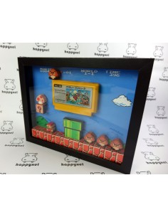 Super Mario Bros. Shadowbox Famicom Cartouche Diorama 2