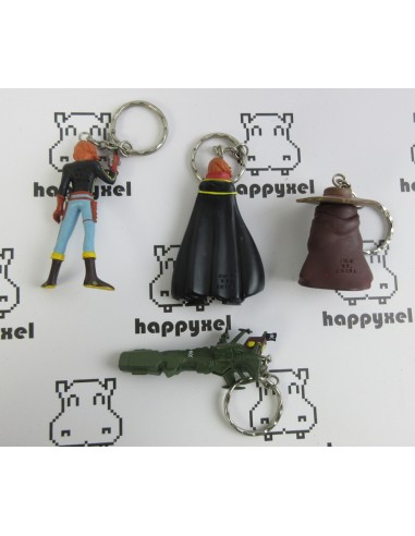 4 Porte-clés Albator