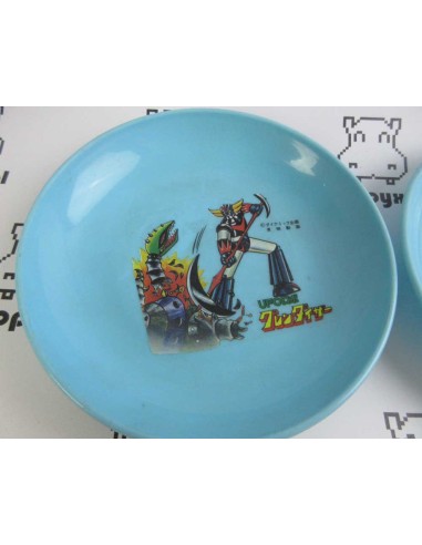 UFO Robot Grendizer set of 2 plates