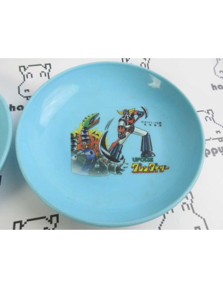 UFO Robot Grendizer set of 2 plates