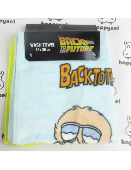 Back To The Future set of 2 towels