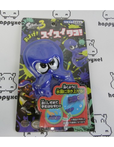 Splatoon 3 Swimming Squid Toy
